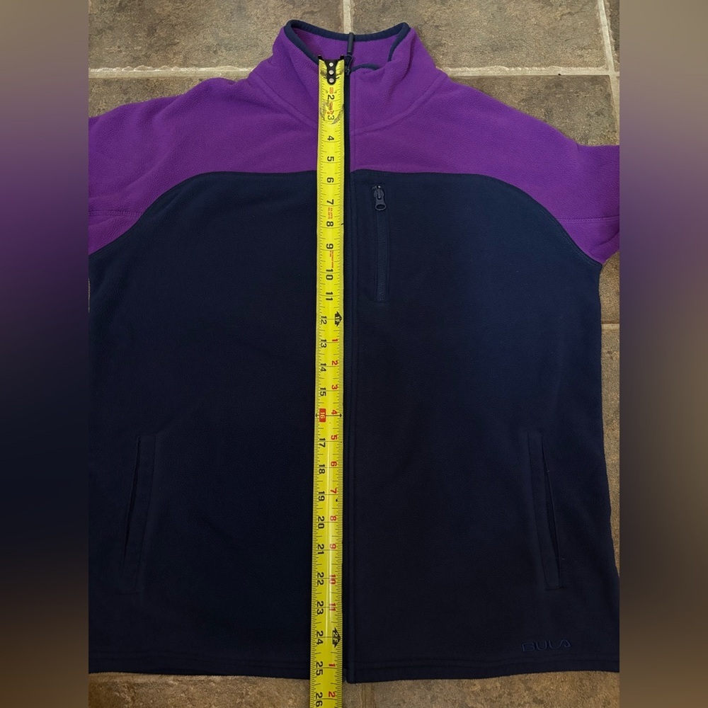 BULA Women's Purple Fleece Jacket - L - Picture 11 of 11